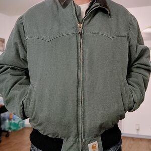 Carhartt Vintage JQ2035 Spruce Green 2XL Carhartt Jacket – Mint Condition – Rare